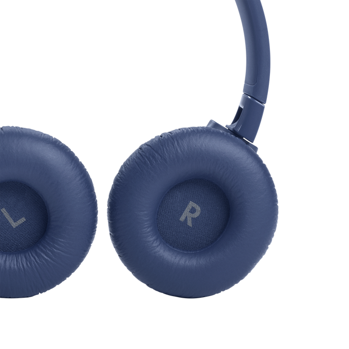 JBL Tune 660NC - Blue - Wireless, on-ear, active noise-cancelling headphones. - Detailshot 3 image number null
